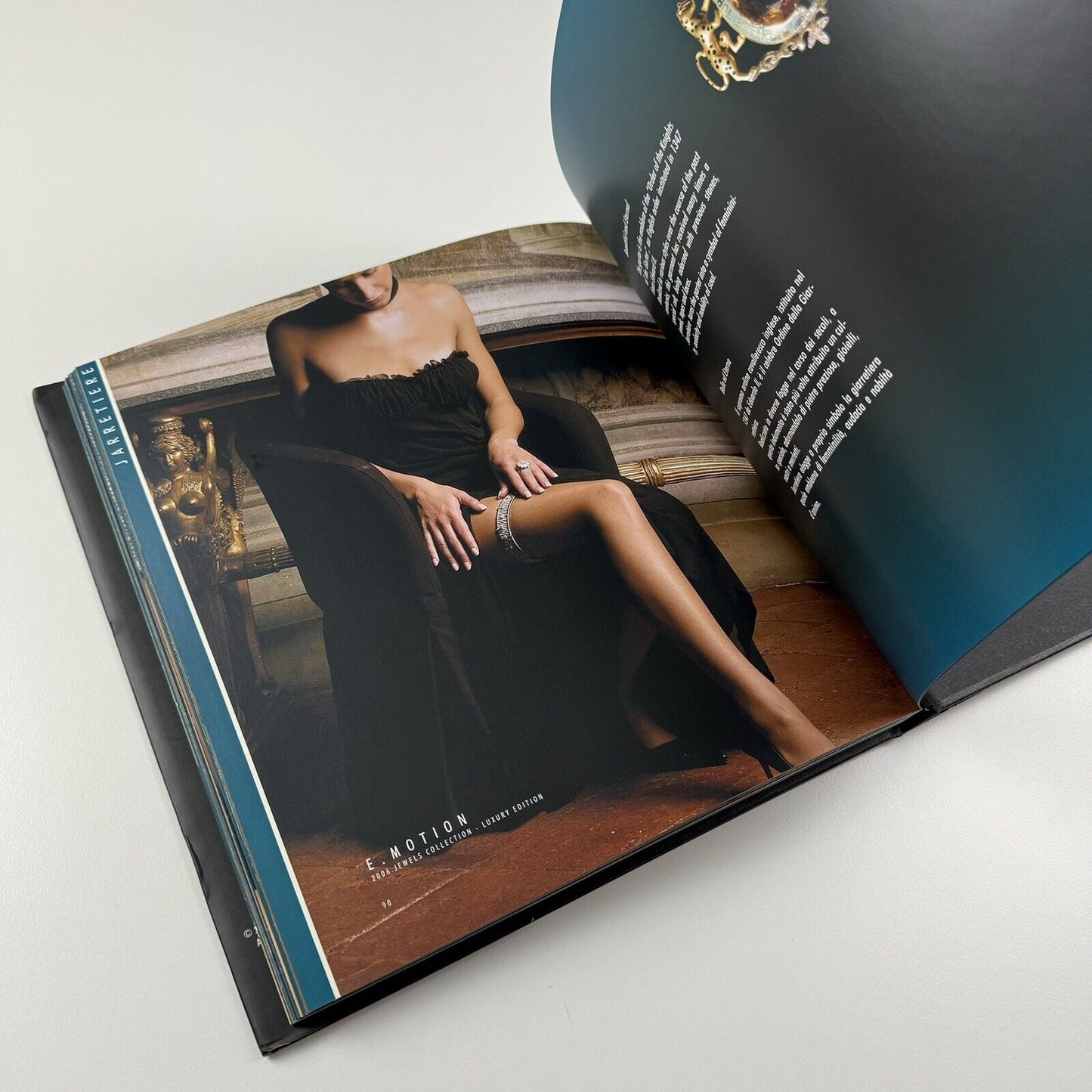 Jarretiere. E. Motion. 2006 Jewels Collection Luxury Edition catalogue, 2006
