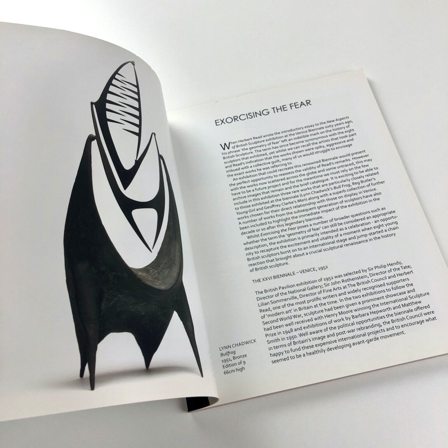 Exorcising the Fear. British Sculpture from the ‘50s and ‘60s | Pangolin, 2012