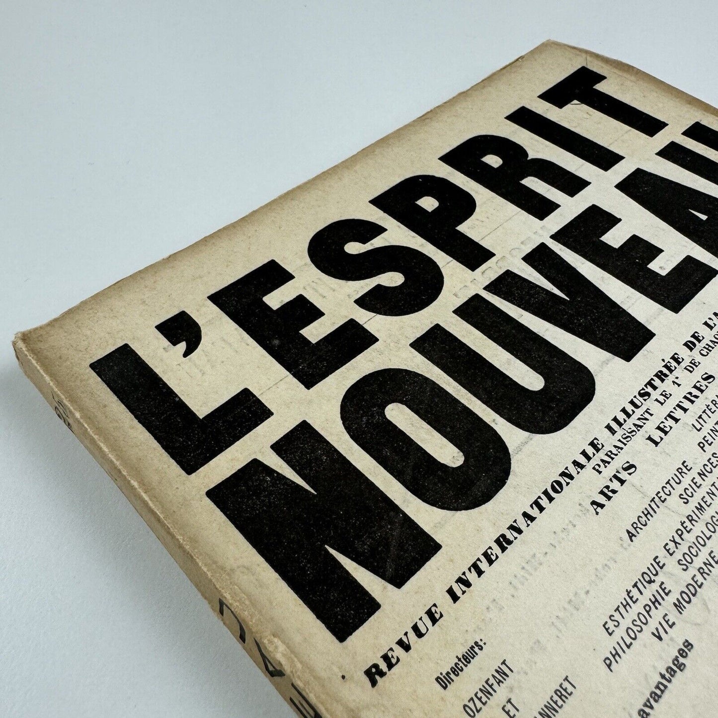L'Esprit Nouveau journal | Issue No. 25 1924 | Amédée Ozenfant and Le Corbusier