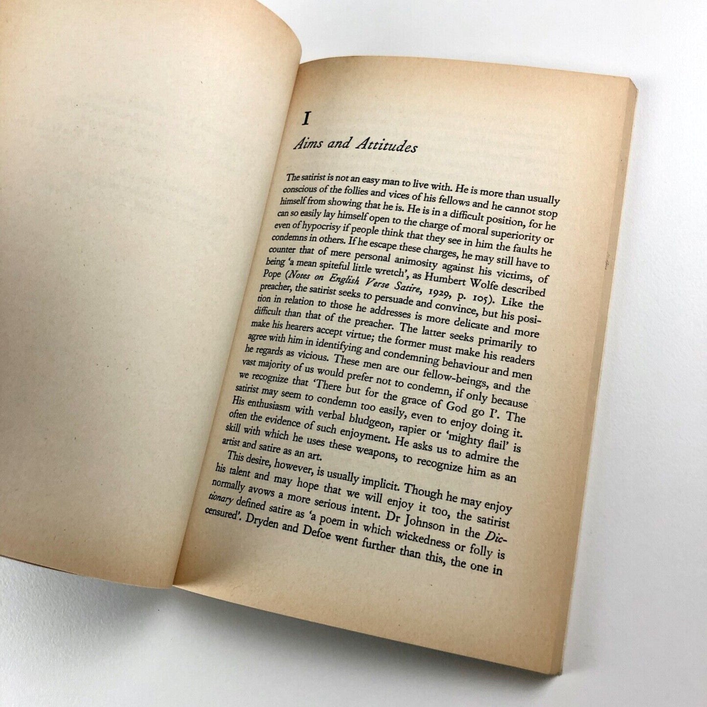 The Critical Idiom – Satire by Arthur Pollard | Methuen & Co, 1976