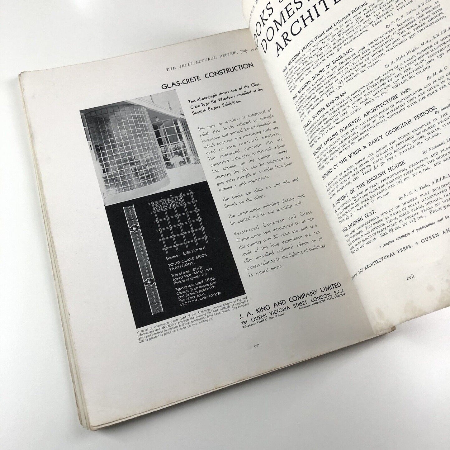 The Architectural Review - The Glasgow Exhibition, 1938