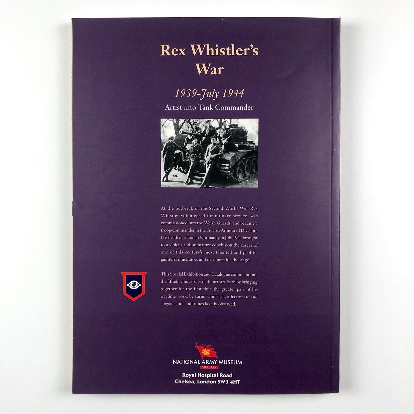 Rex Whistler's War – Artist Into Tank Commander | National Army Museum, 1994