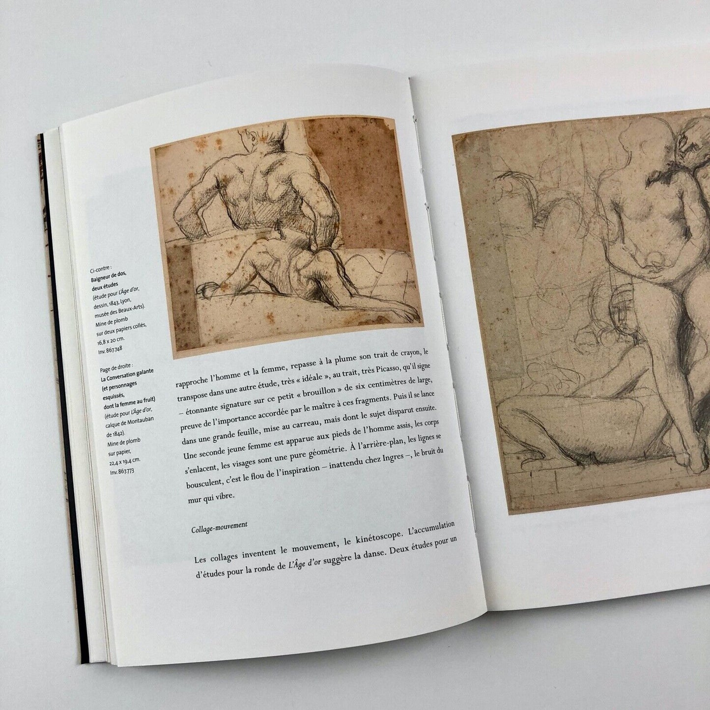 Ingres Collages. Dessins d’Inges de Musée de Montauban | Adrien Goetz, 2006