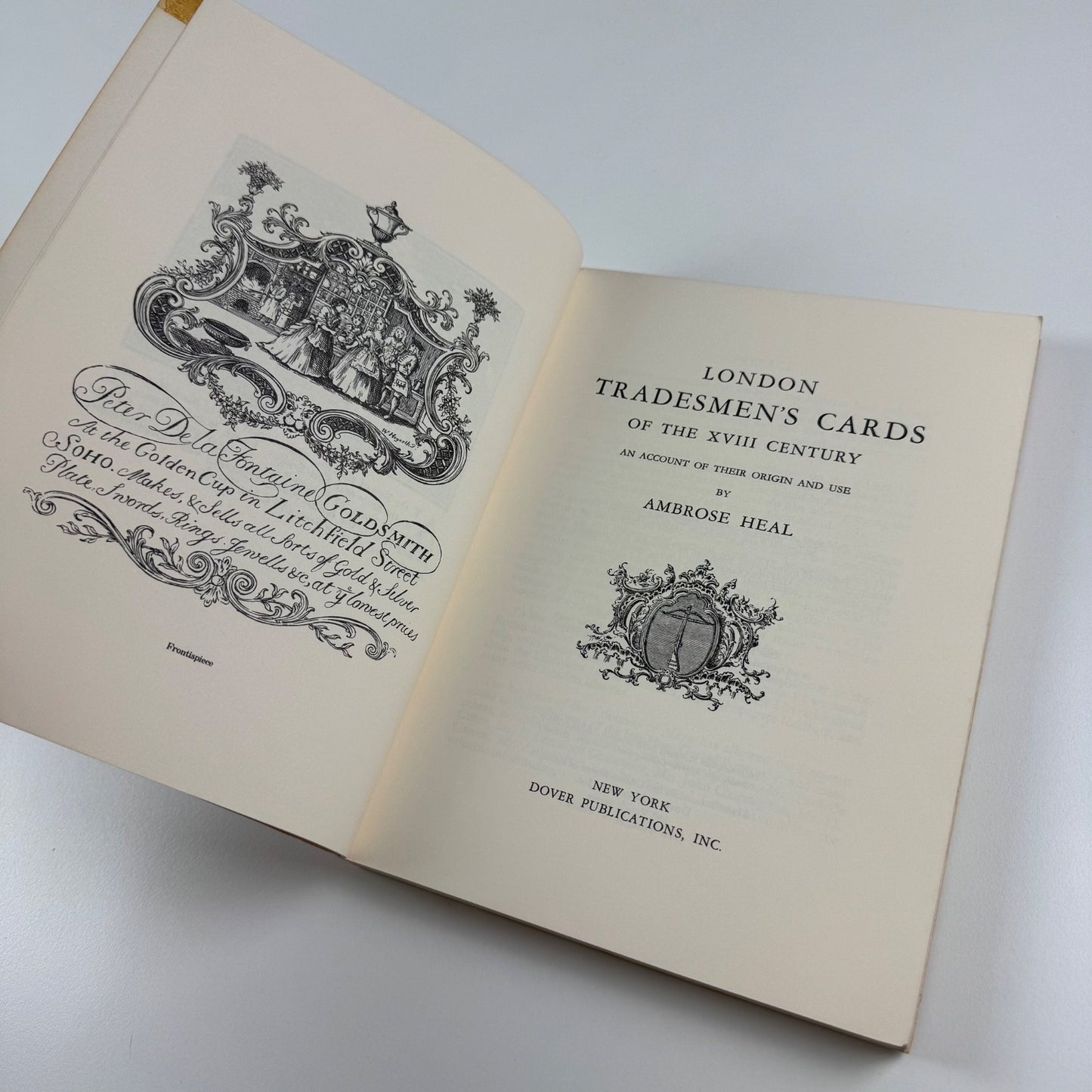 London tradesmen's cards of the XVIII century | Dover, 1968