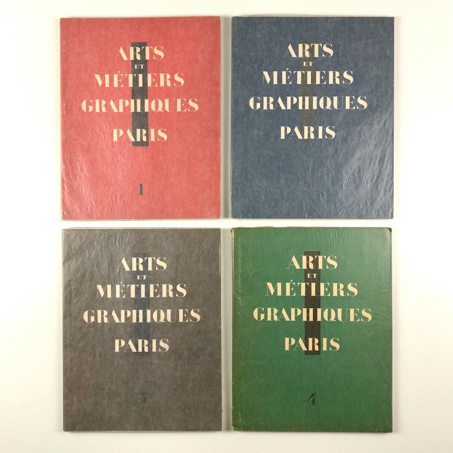 Arts et Métiers Graphiques Vols 1-68 1927-39 Charles Peignot 68 vols some Paul Rand ex-libris