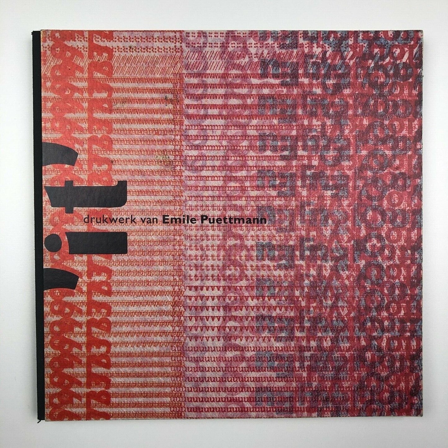 'it' drukwerk van Emile Puettmann | Rijksmuseum Meermanno-Westreenianum/Museum van het Boek, De Buitenkant Amsterdam, 1991