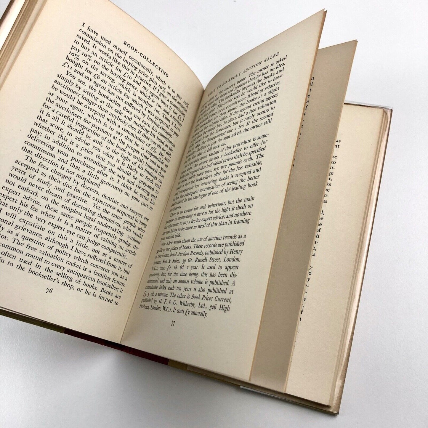 Book-Collecting More Letters to Everyman by Percy H. Muir | Cassell, 1949