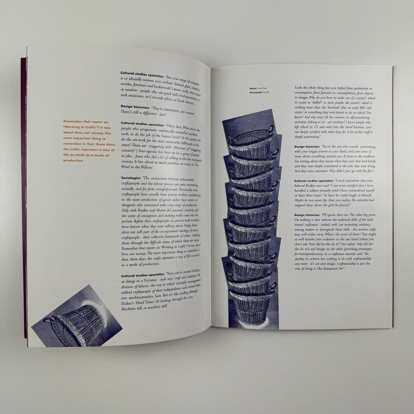Beyond The Dovetail. Craft, Skill and Imagination | edited by Christopher Frayling | Crafts Council, 1991