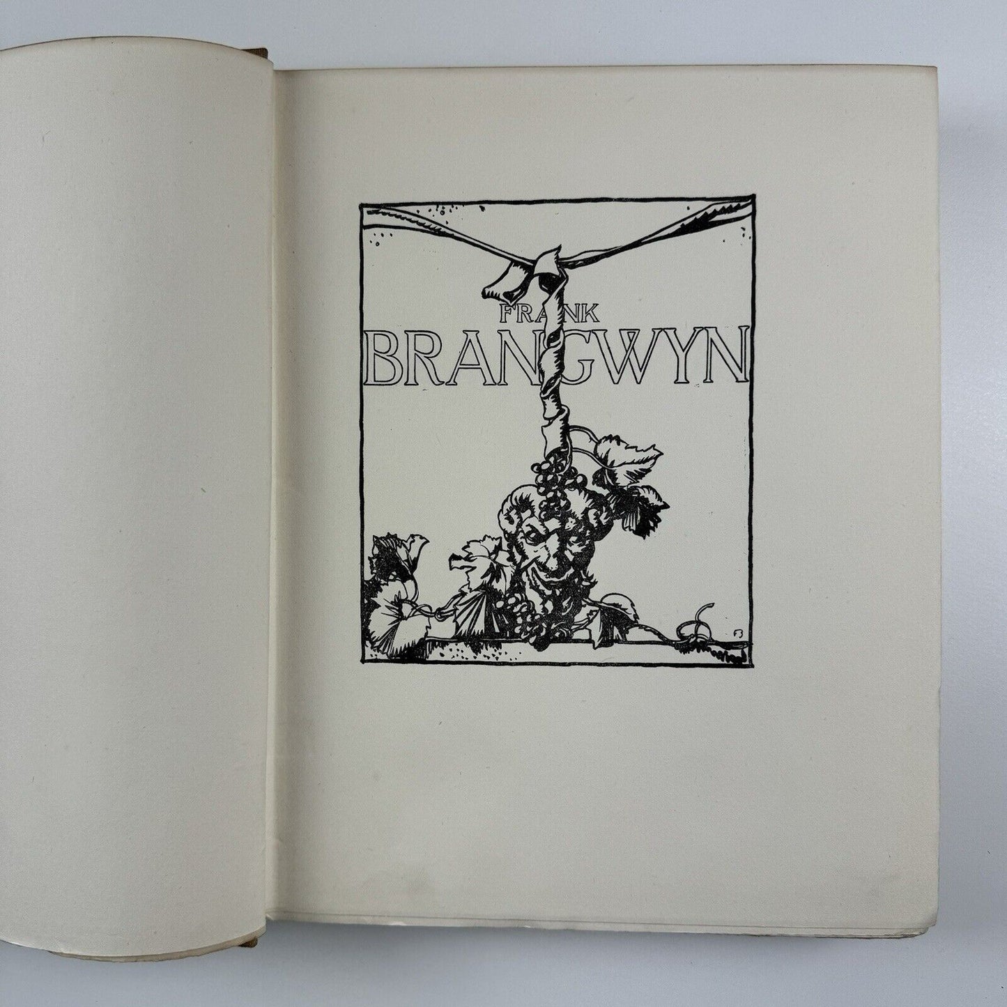 Prints & Drawings by Frank Brangwyn by Walter Shaw Sparrow | The Bodley Head, 1919