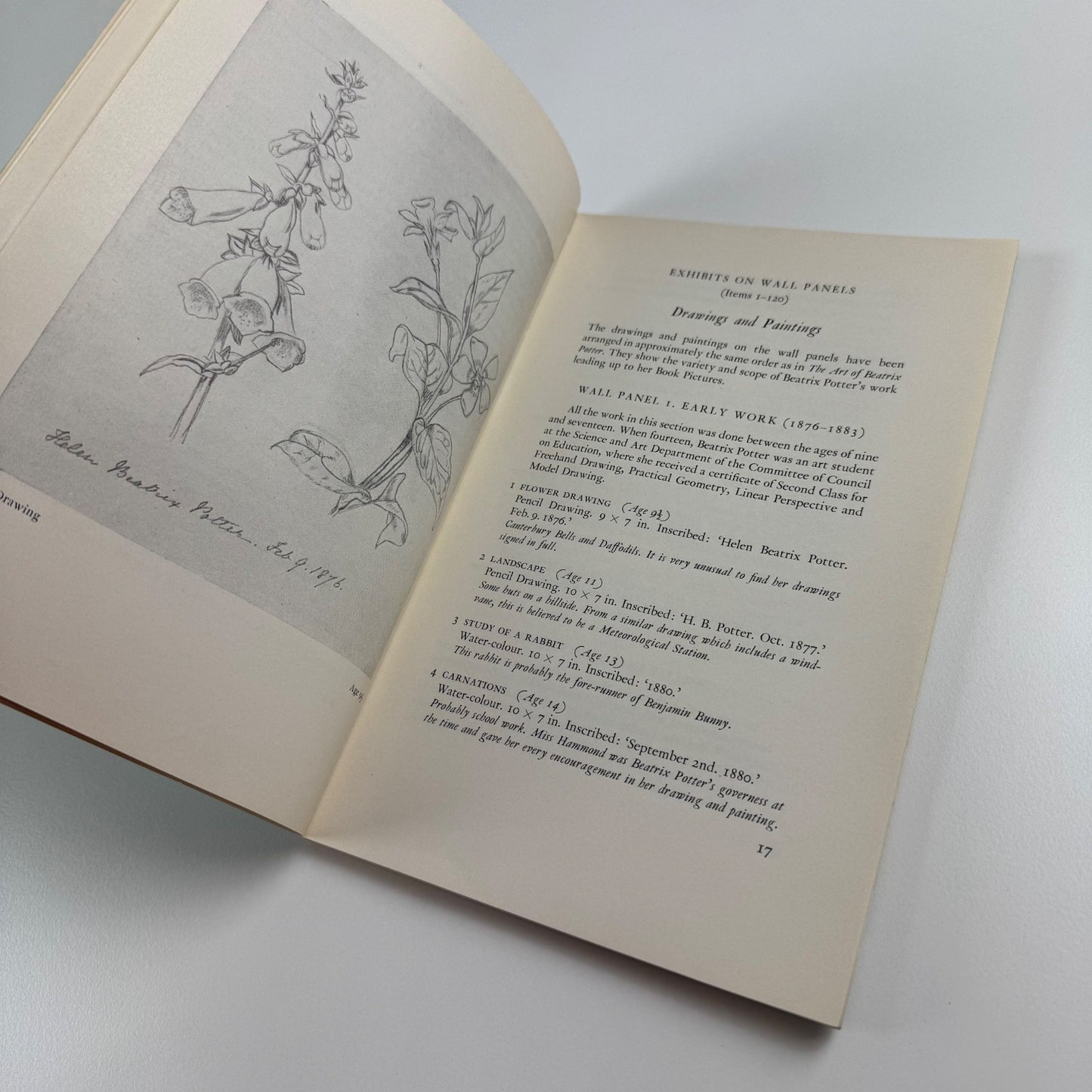 Beatrix Potter 1866-1943. Centenary catalogue 1966. National Book League
