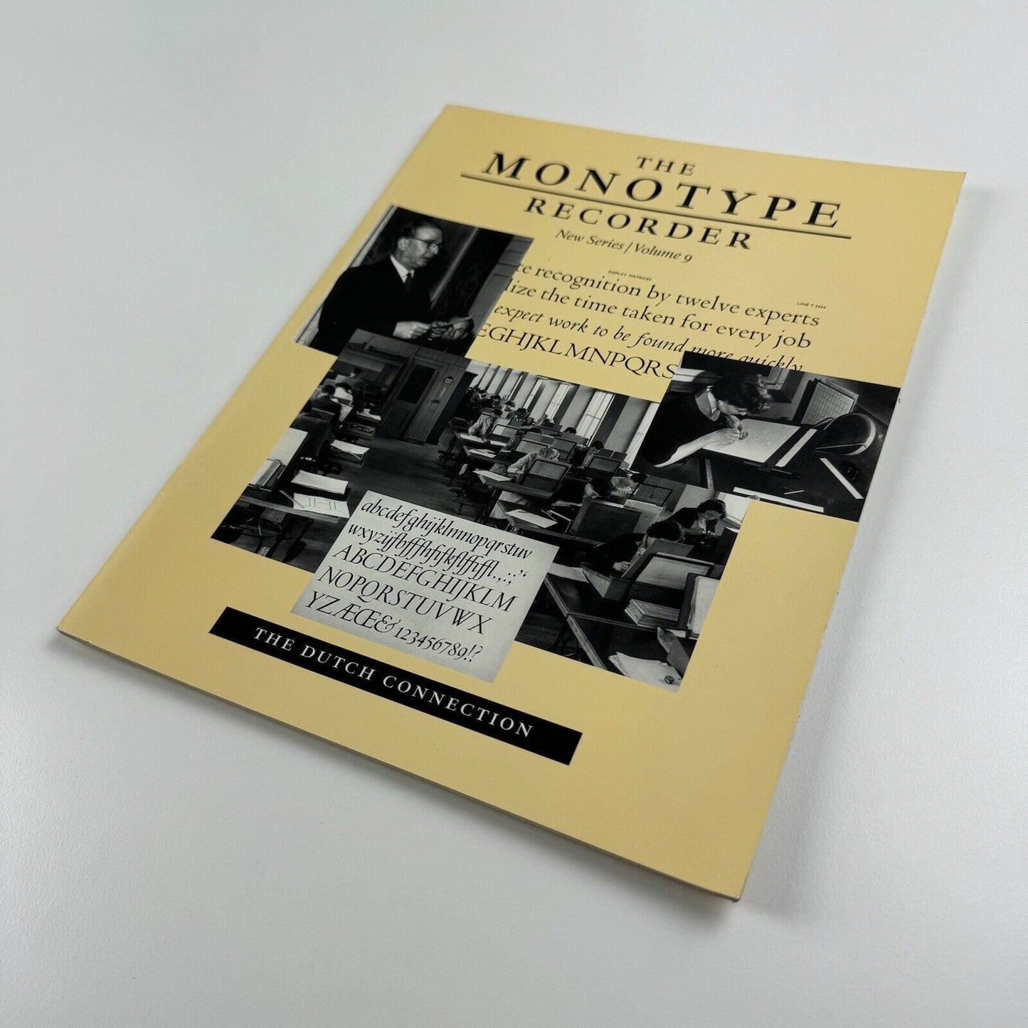 The Monotype Recorder New Series Volume 9. The Dutch Connection limited edition no. 1054/1250