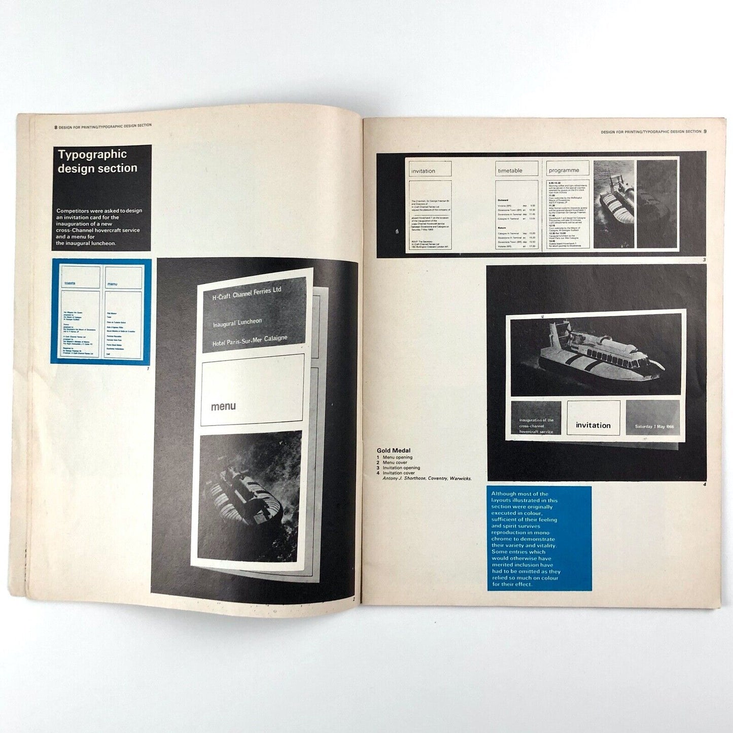 Design For Printing – competition journal | Federation of Master Printers, 1965
