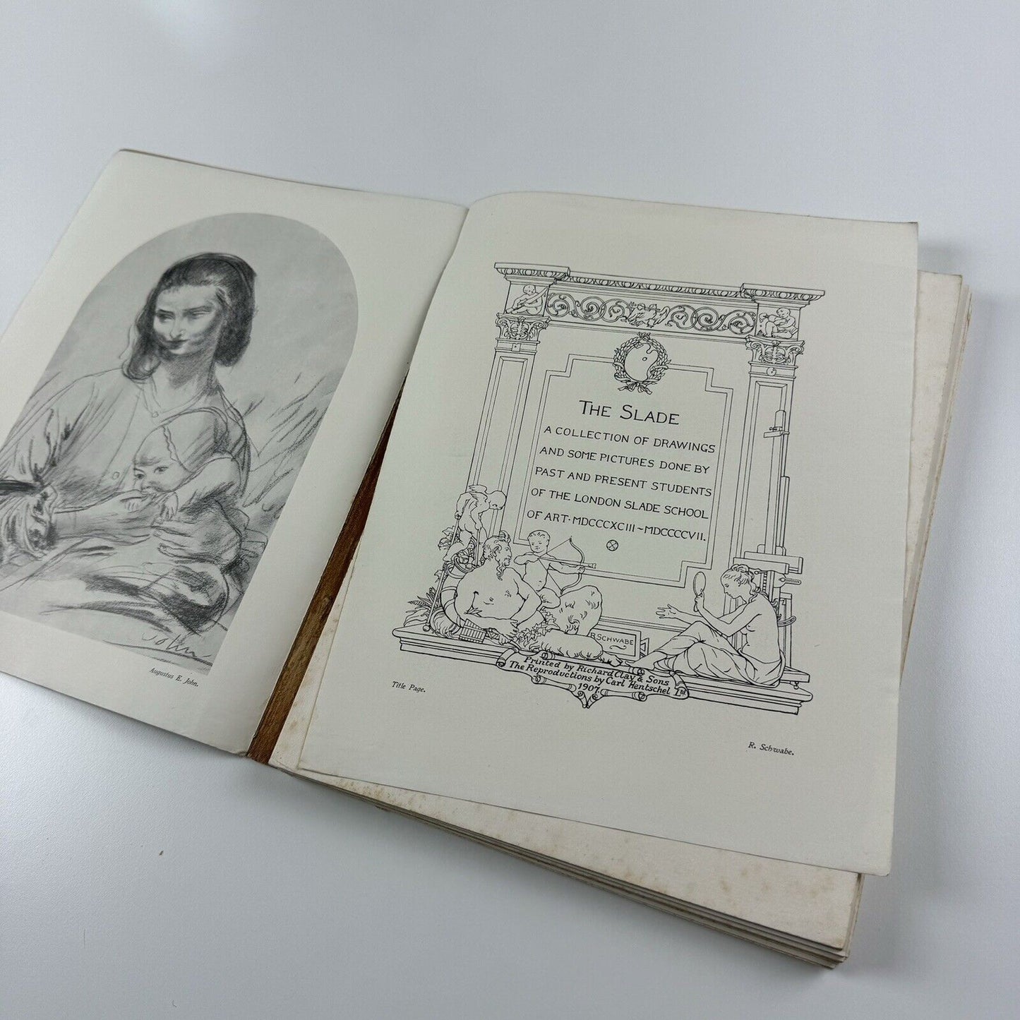The Slade. A Collection of Drawings and some Pictures Done by Past and Present Students of the London Slade School of Art – MDCCCXCIII to MDCCCCVII | 1907, limited edition