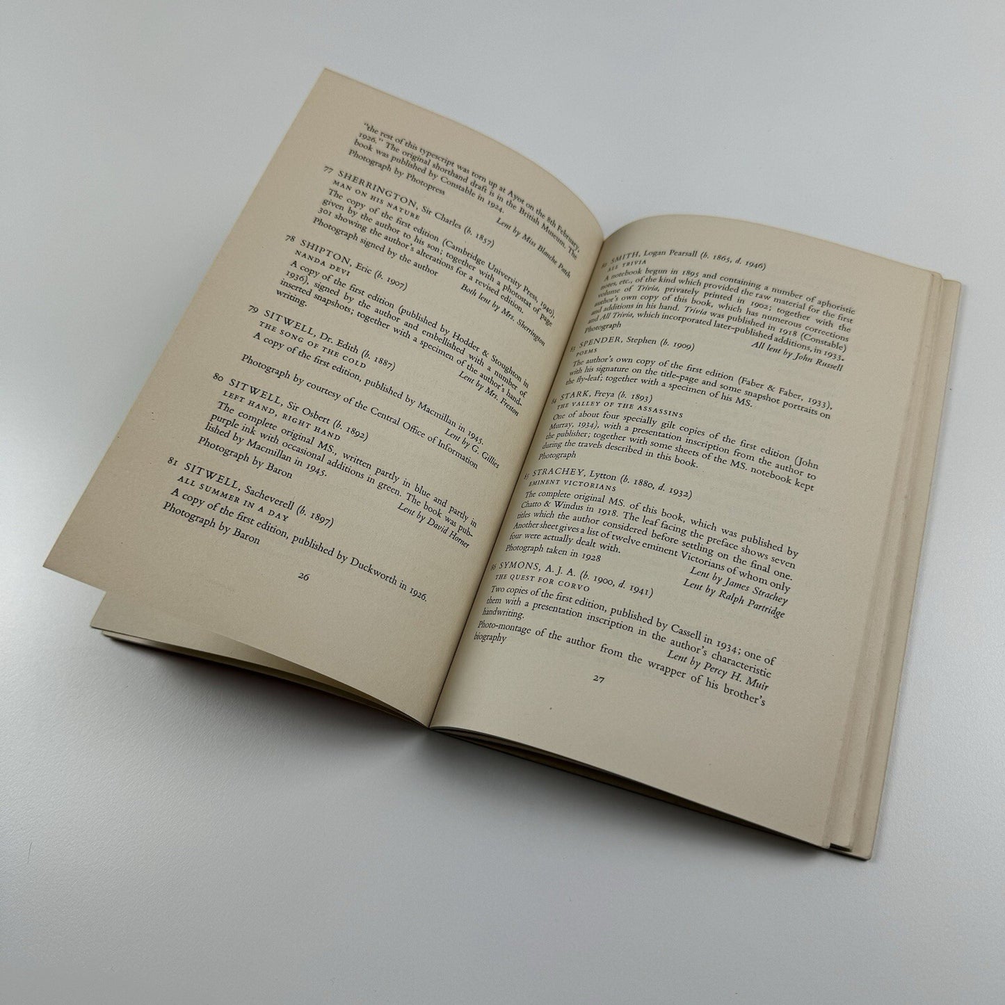 Modern Books & Writers | 1951 Exhibition at the National Book League