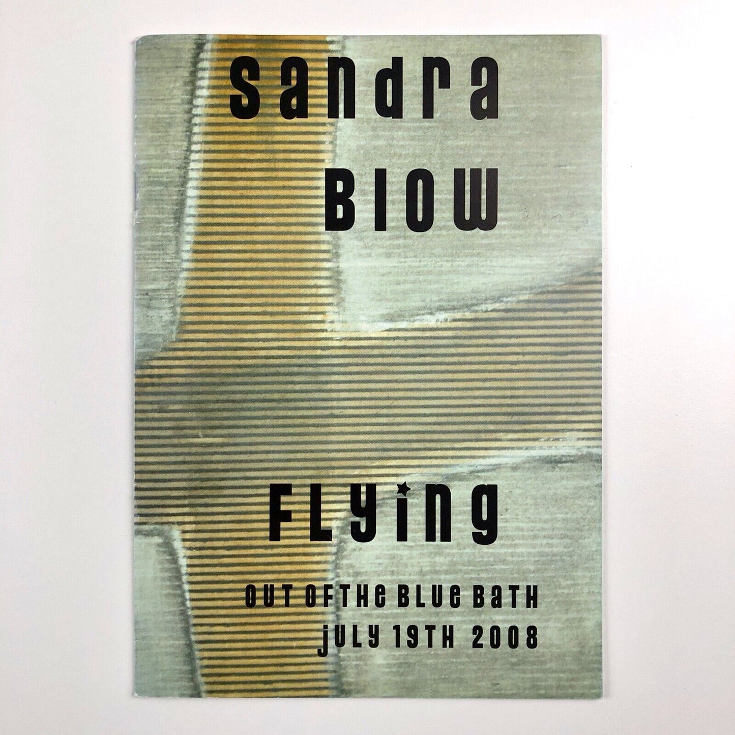 Sandra Blow. Flying | Out of the Blue Gallery, Bath, July 2008