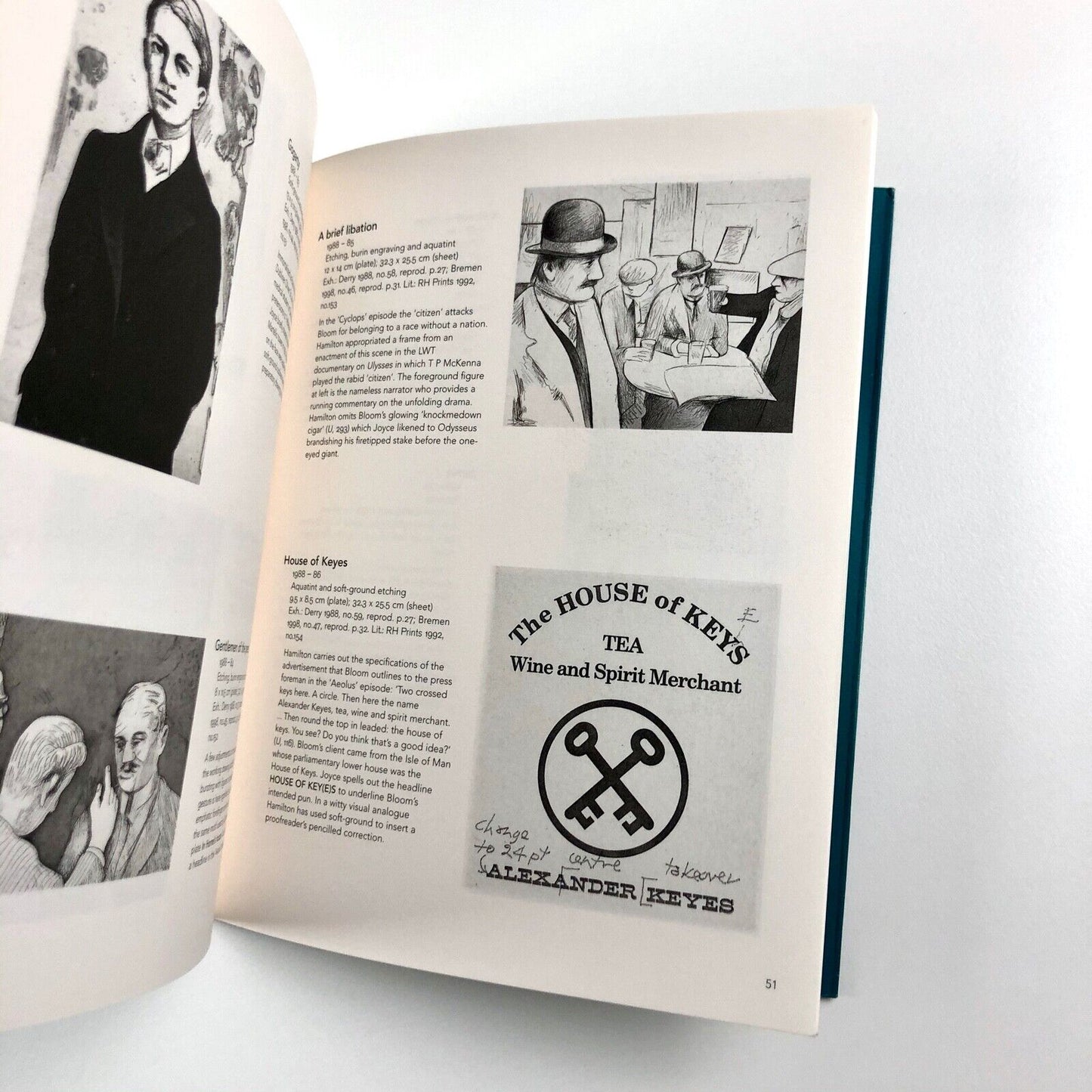 Richard Hamilton | Imaging James Joyce's Ulysses | Catalogue, British Council, 2001