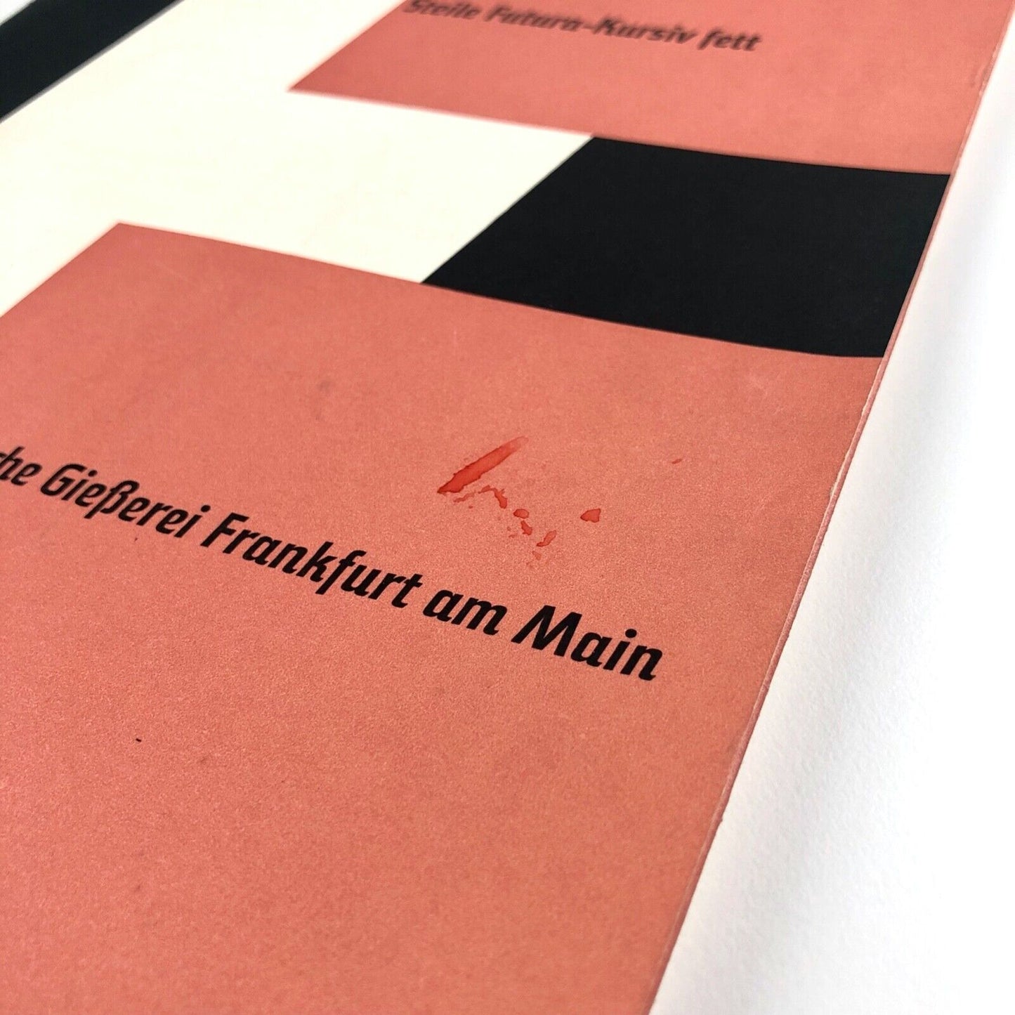 Steile Futura-Kursiv fett | Bauersche Gießerie type specimen | Paul Renner