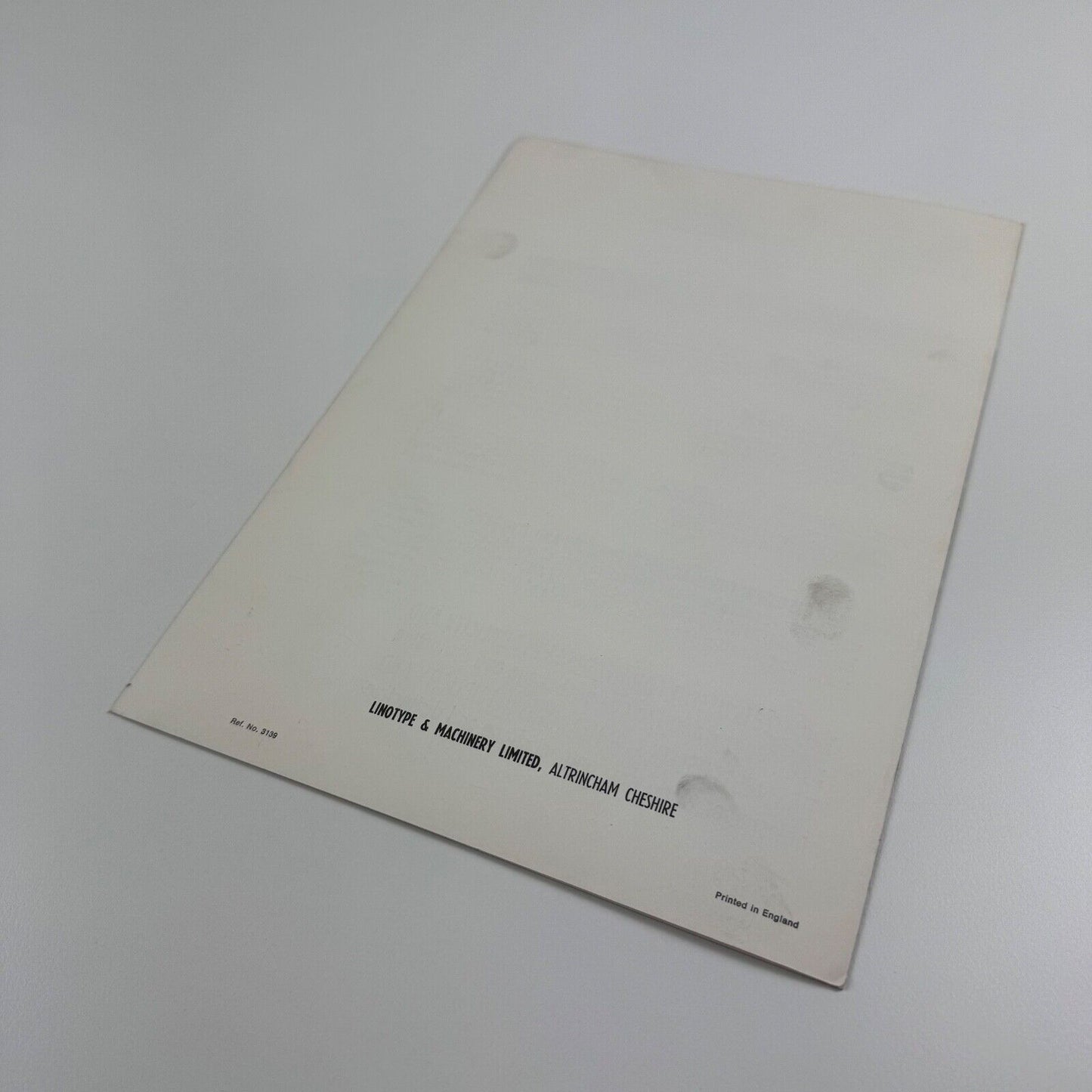 Linotype Erbar Light Condensed with Bold Condensed. Type specimen sheet. Undated