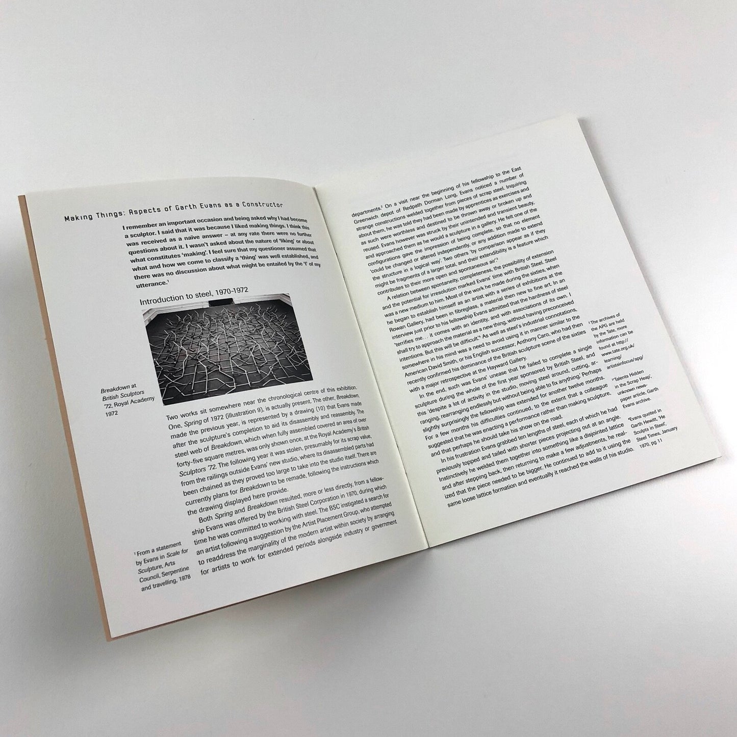 Garth Evans: evolving constructions, 1959-80 Poussin Gallery London 2012