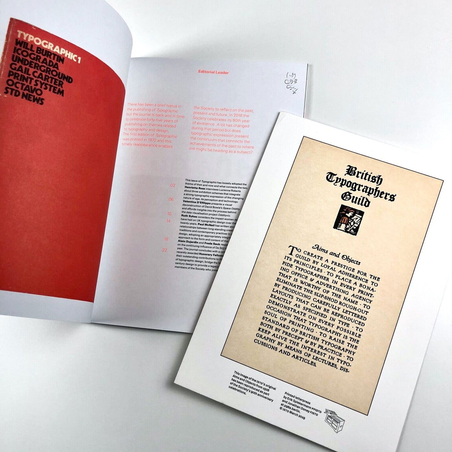 Typographic 70 | International Society of Typographic Designers ISTD, 2017