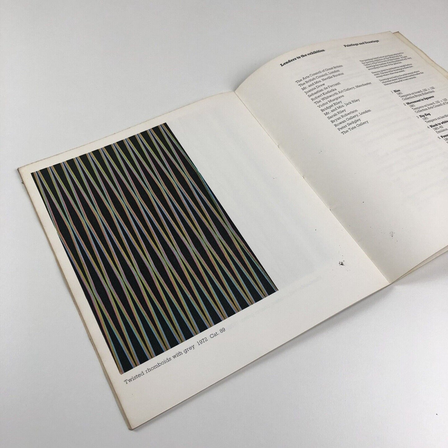 Bridget Riley | Paintings and drawings 1961-1973 Arts Council