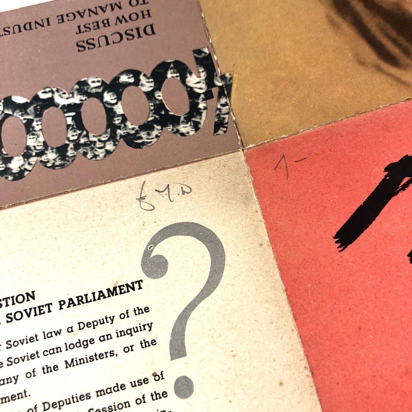 Leaflet for the USSR Section, 1958 Brussels Universal and International Exhibition