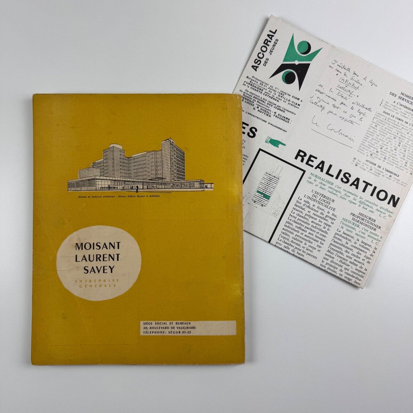 L'architecture d’aujourd’hui. L’architecture et l’enfance. No. 25, August 1949 | Ascoral des Jeaunes. Le Corbusier connection