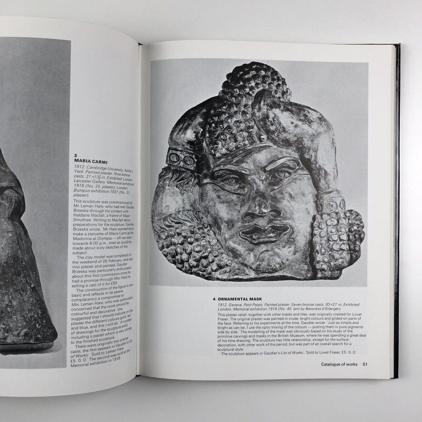 Burning to Speak – The Life and Art of Henri Gaudier Brzeska, by Roger Cole | Phaidon, 1978
