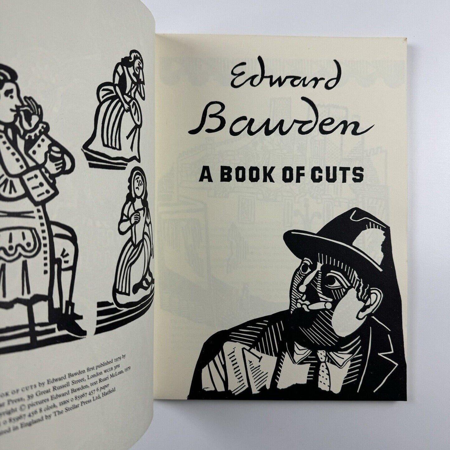 A Book of Cuts by Edward Bawden | Text by Ruari McLean | Scolar, 1979 Softcover