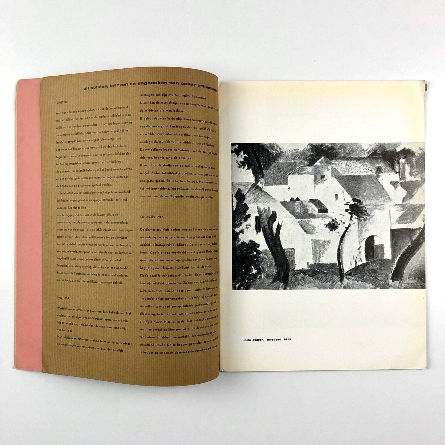 Oskar Schlemmer exhibition catalogue | Stedelijk Museum Amsterdam 1954, Sandberg