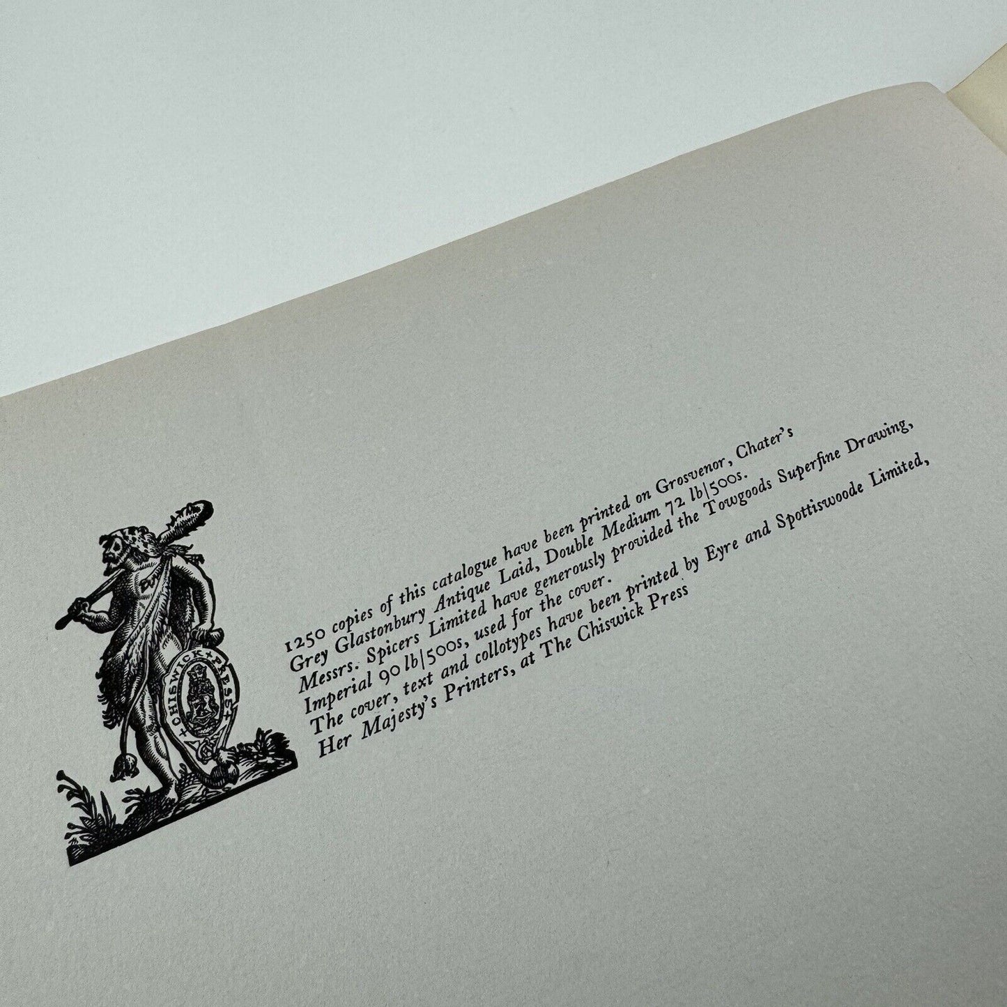The Typographical Adventure of William Morris | William Morris Society exhibition booklet, 1957