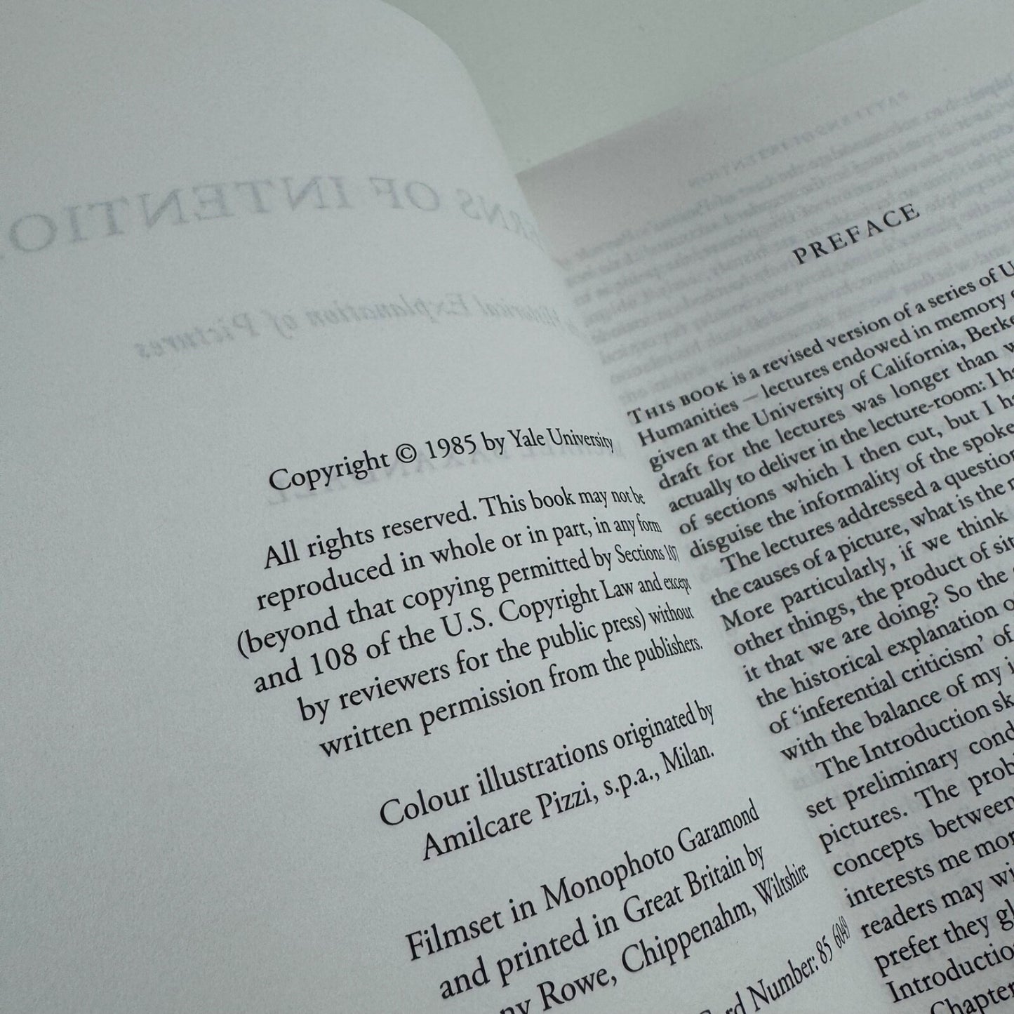Patterns of Intention. On the Historical Explanation of Pictures by Michael Baxandall | Yale University Press, 1985