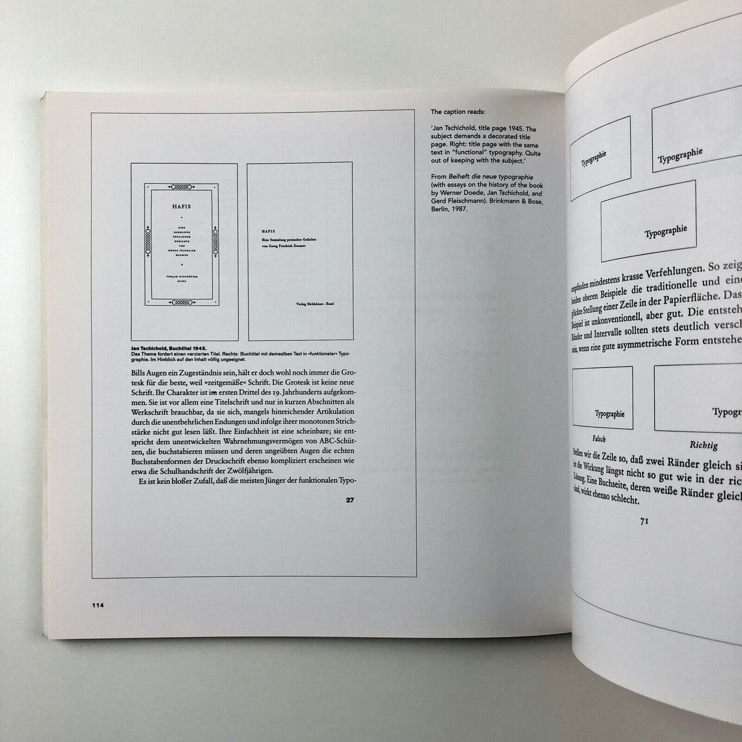 Jan Tschichold – a Life in Typography by Ruari McLean | Lund Humphries, 1997
