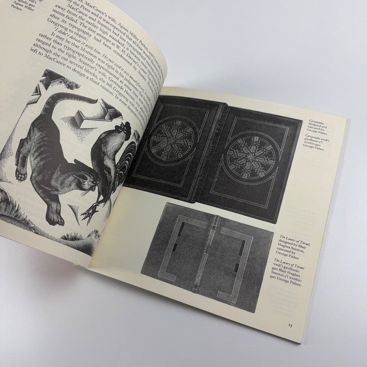 Printing at Gregynog. Aspects of a Great Private Press by Michael Hutchins. Published on the occasion of the 1976 Gregynog Press exhibition Welsh Arts Council
