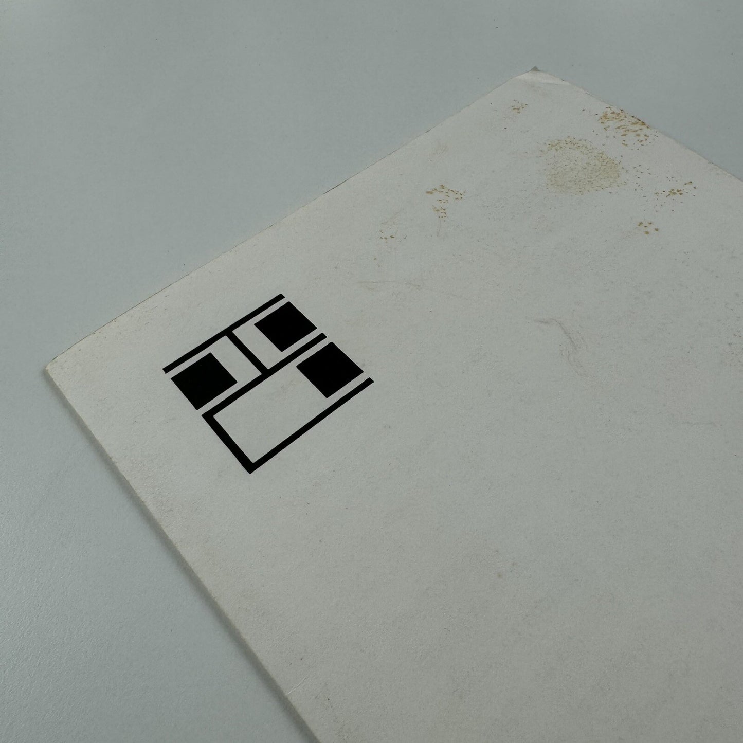 Tony O'Malley – Folded card and Private View invite | Tom Caldwell Galleries Dublin | Signed