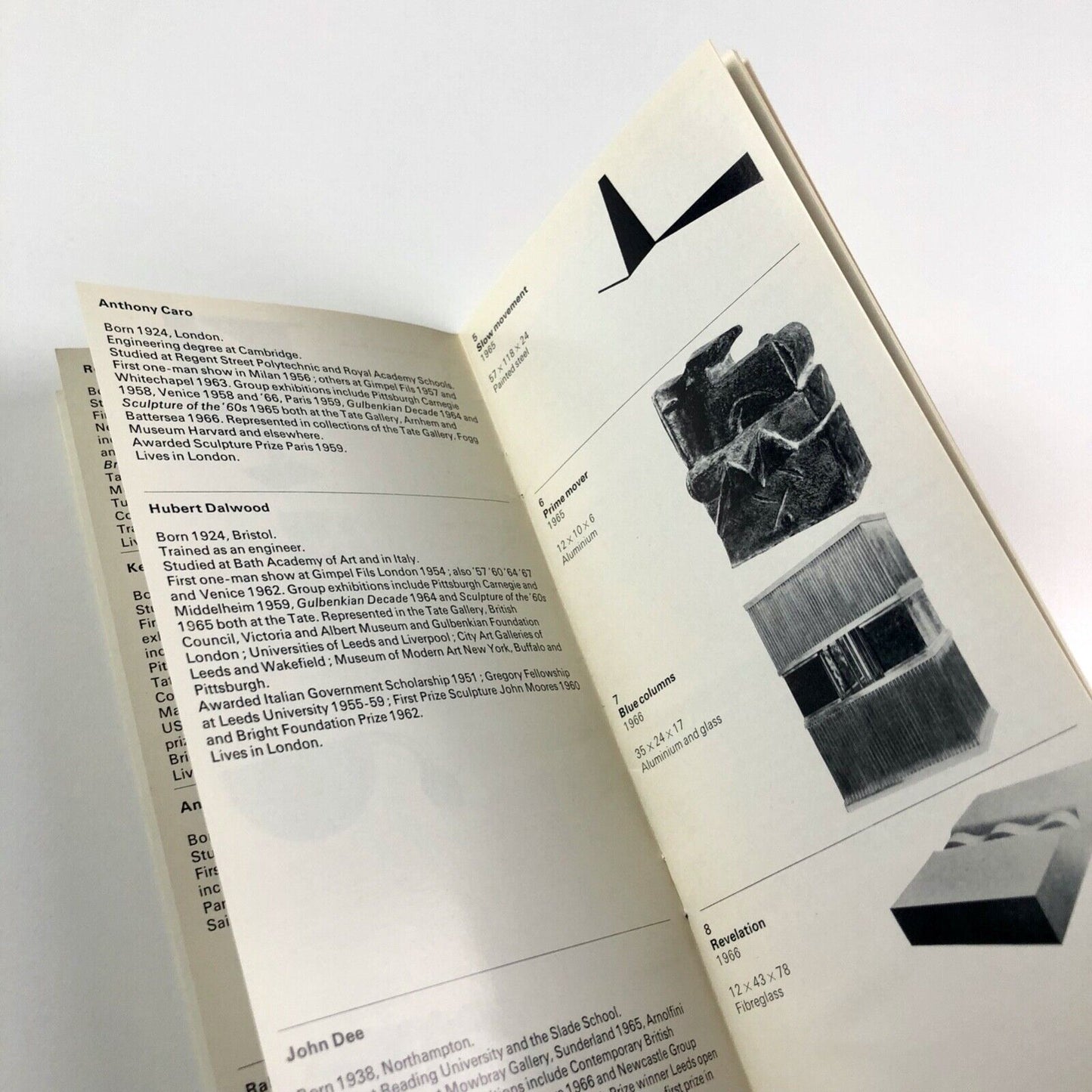 Sculpture 60-67 from the Arts Council collection 1968 | Booklet, designed by Gordon House