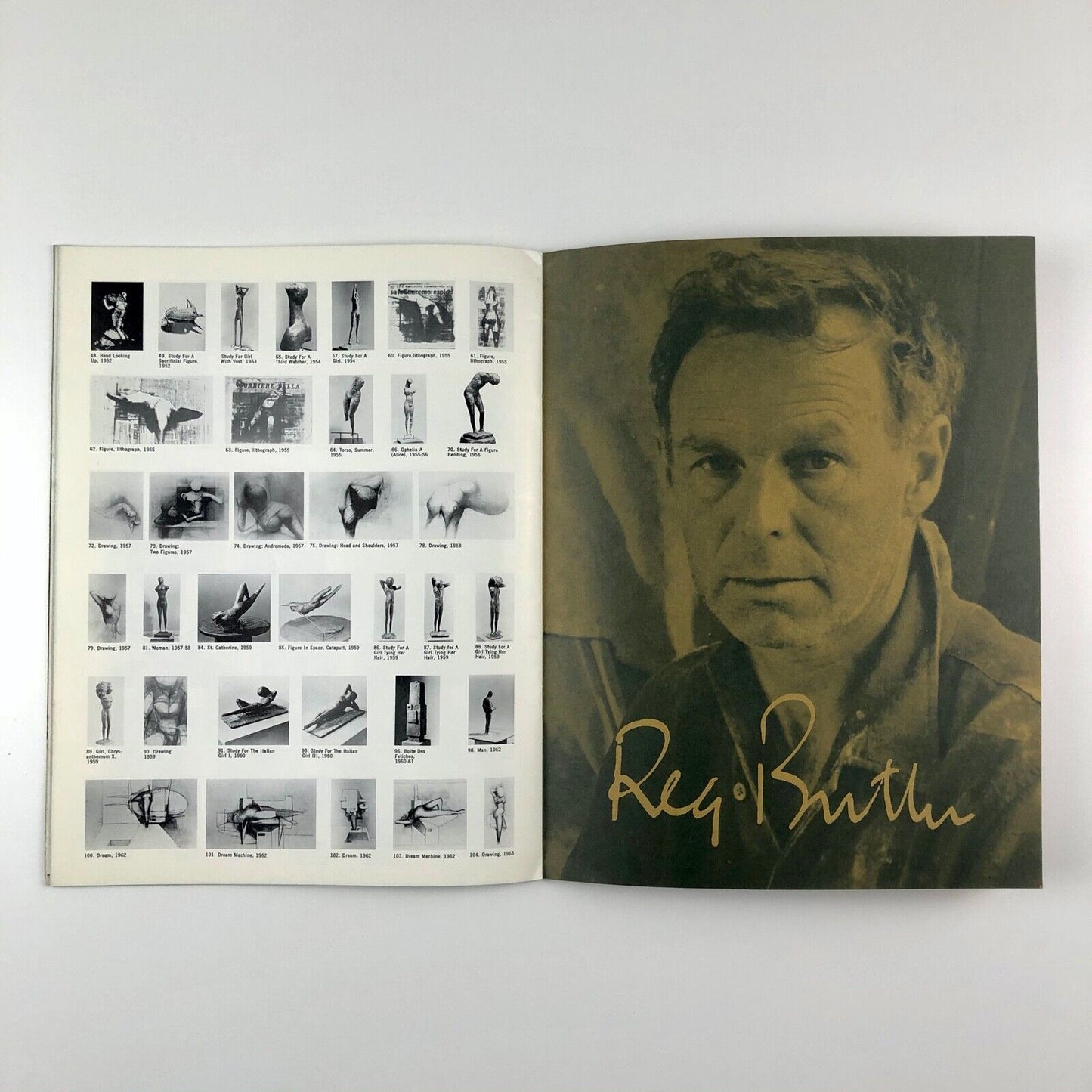 Reg Butler | J.B. Speed Art Museum exhibition booklet, 1963