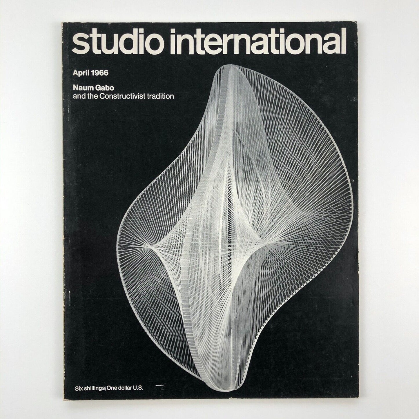 Studio International magazine April 1966: Naum Gabo and the Constructivist Tradition