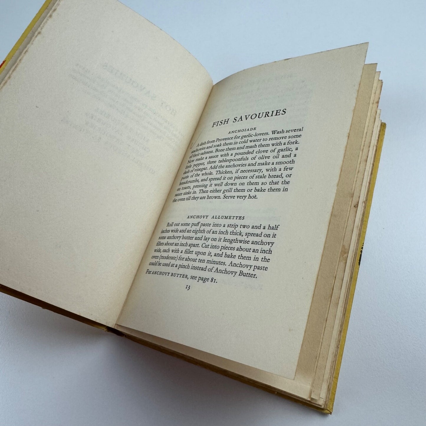 Ambrose Heath Good Savouries | Faber & Faber, 1937 reprint. Edward Bawden illustrations