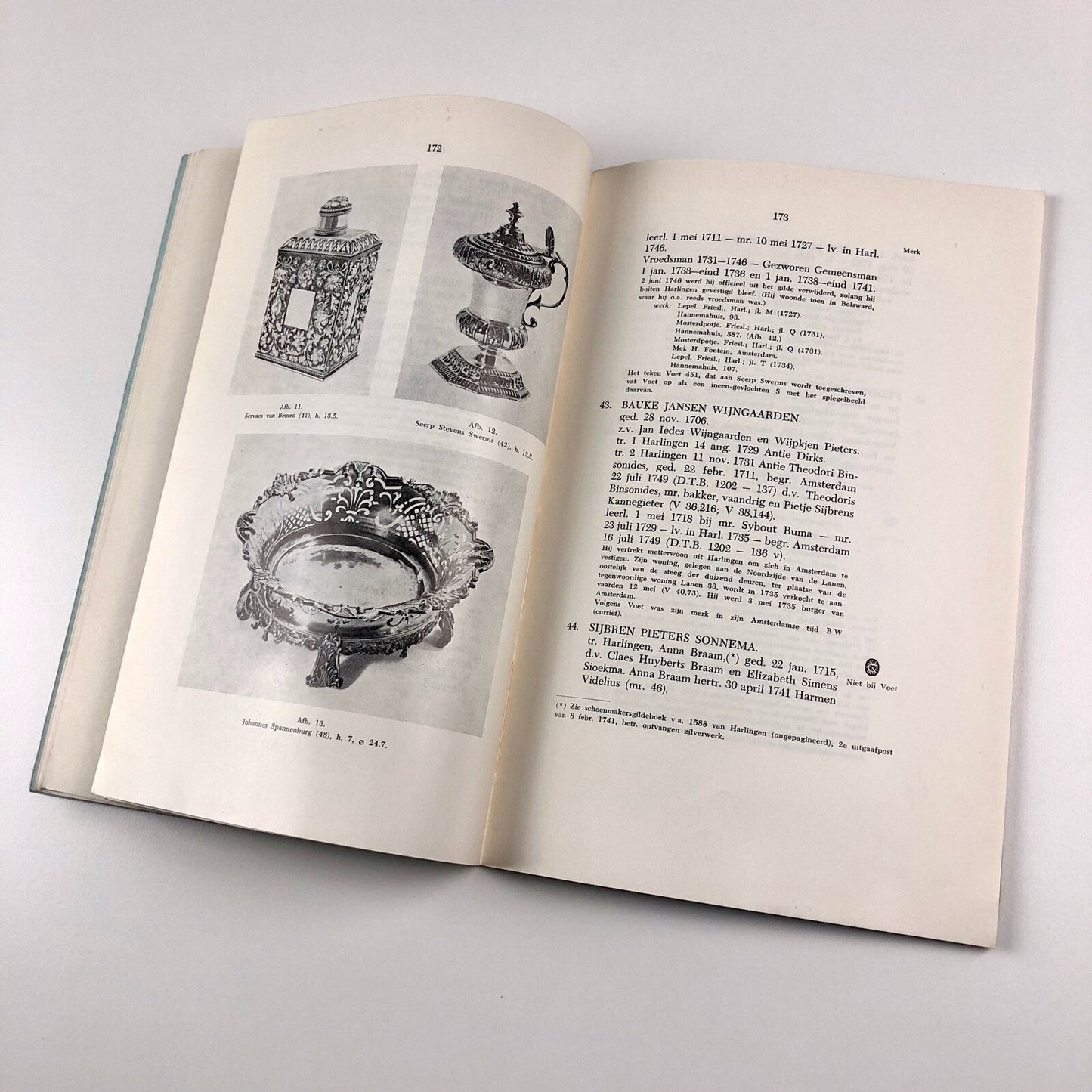 Harlinger goud-en zilversmeden | Ir. F. E. van Ruyven De Vrije Fries 1960