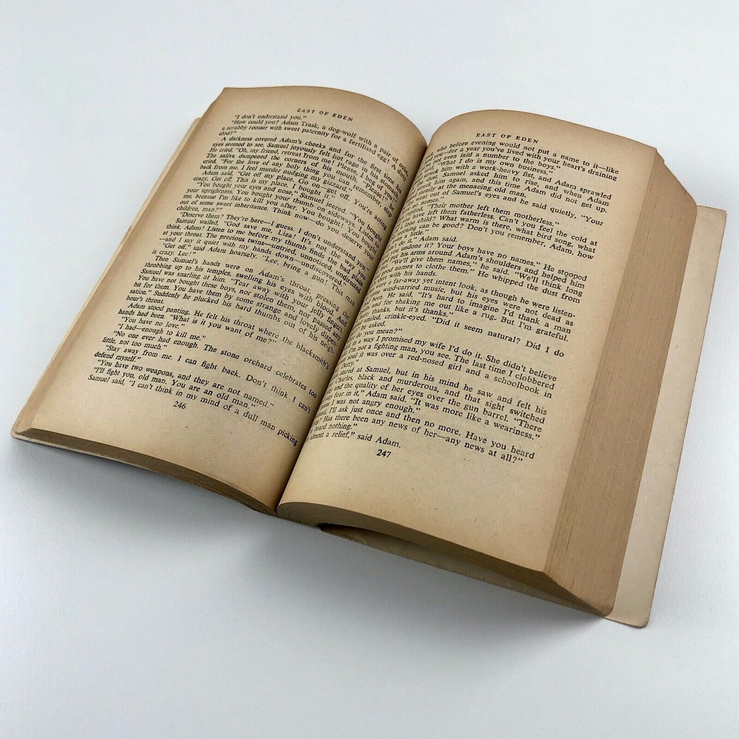 East of Eden by John Steinbeck | WDL Books, reprint 1958