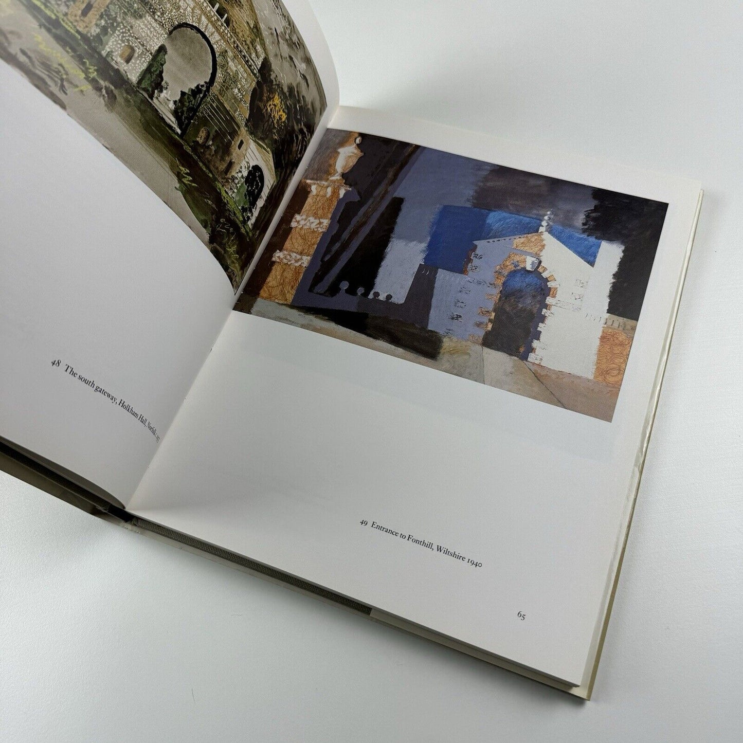 Piper's Places. John Piper in England & Wales by Richard Ingrams 1983 signed John Piper