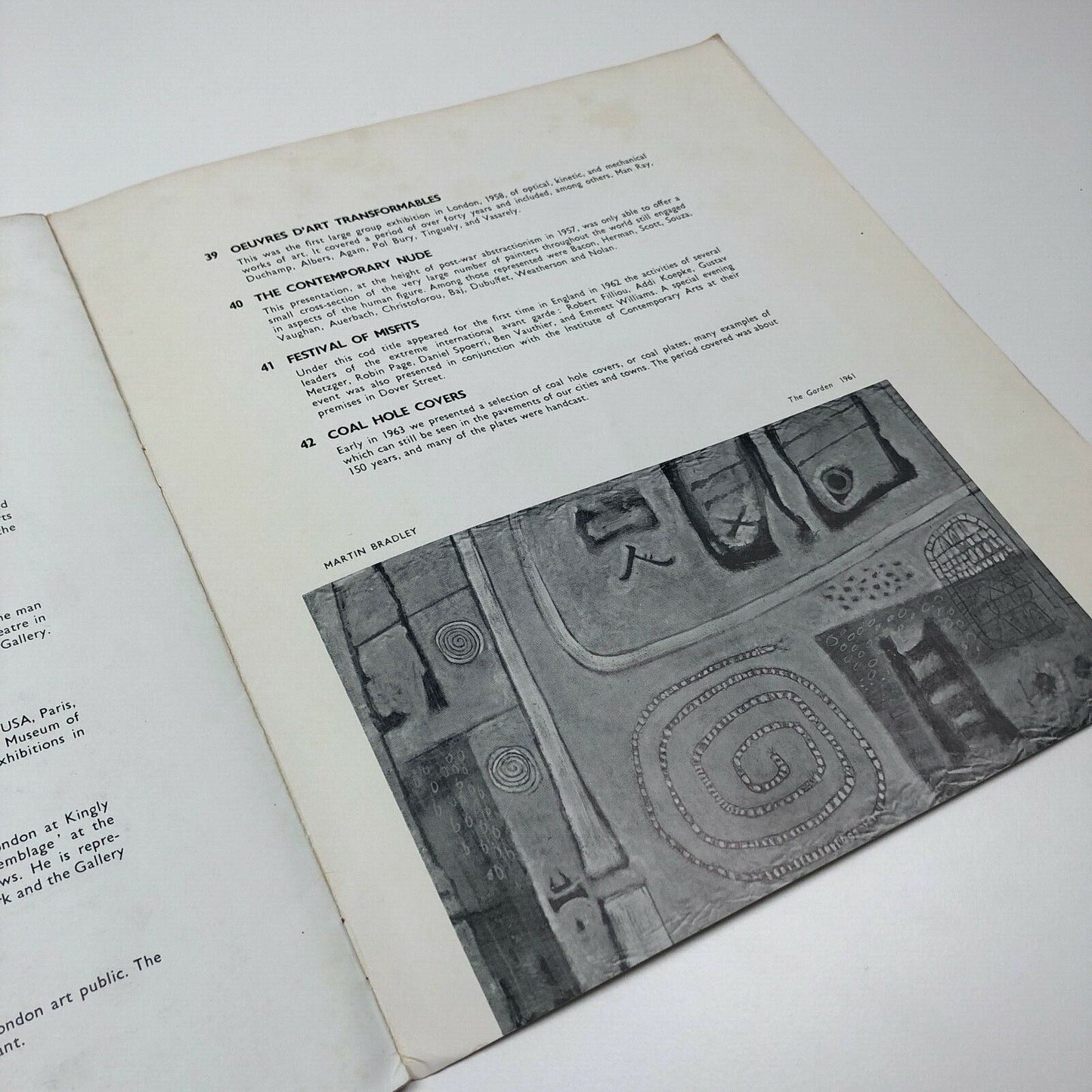 Gallery One: Ten Years | Exhibition catalogue, 1963 | Robyn Denny, Bridget Riley, Peter King, David Boyd, George Fullard