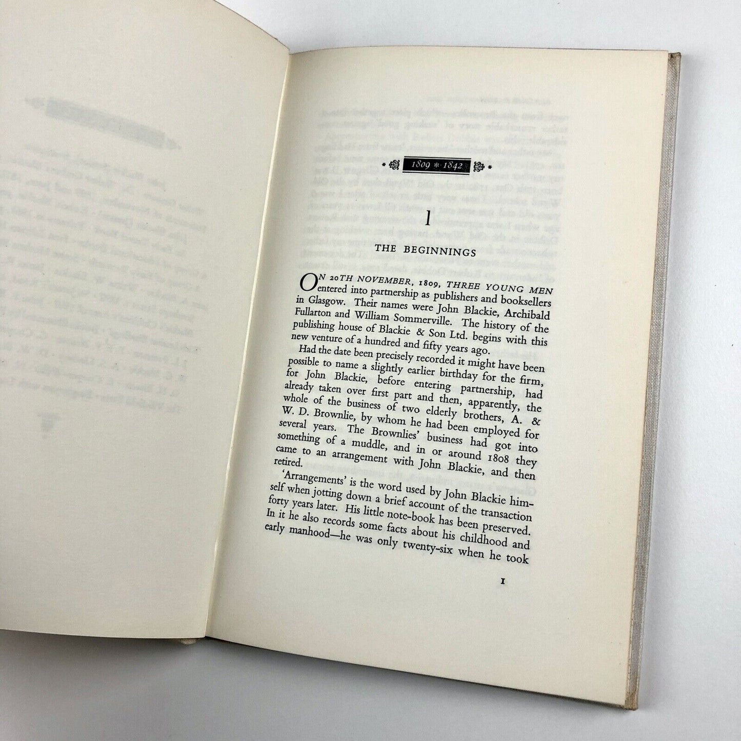 Blackie & Sons 1809–1959: A Short History of the Firm | Agnes A.C. Blackie, 1959