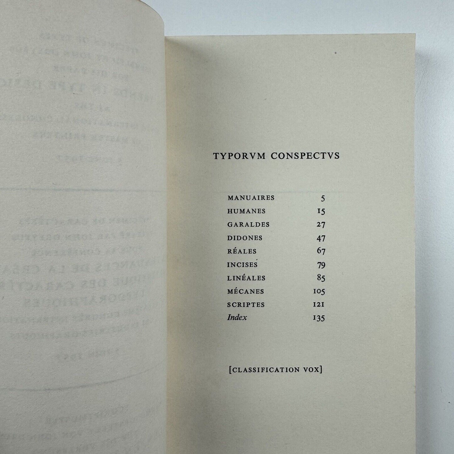 Typorum conspectus MCMLVII | John Dreyfus | Cambridge University Press, 1957