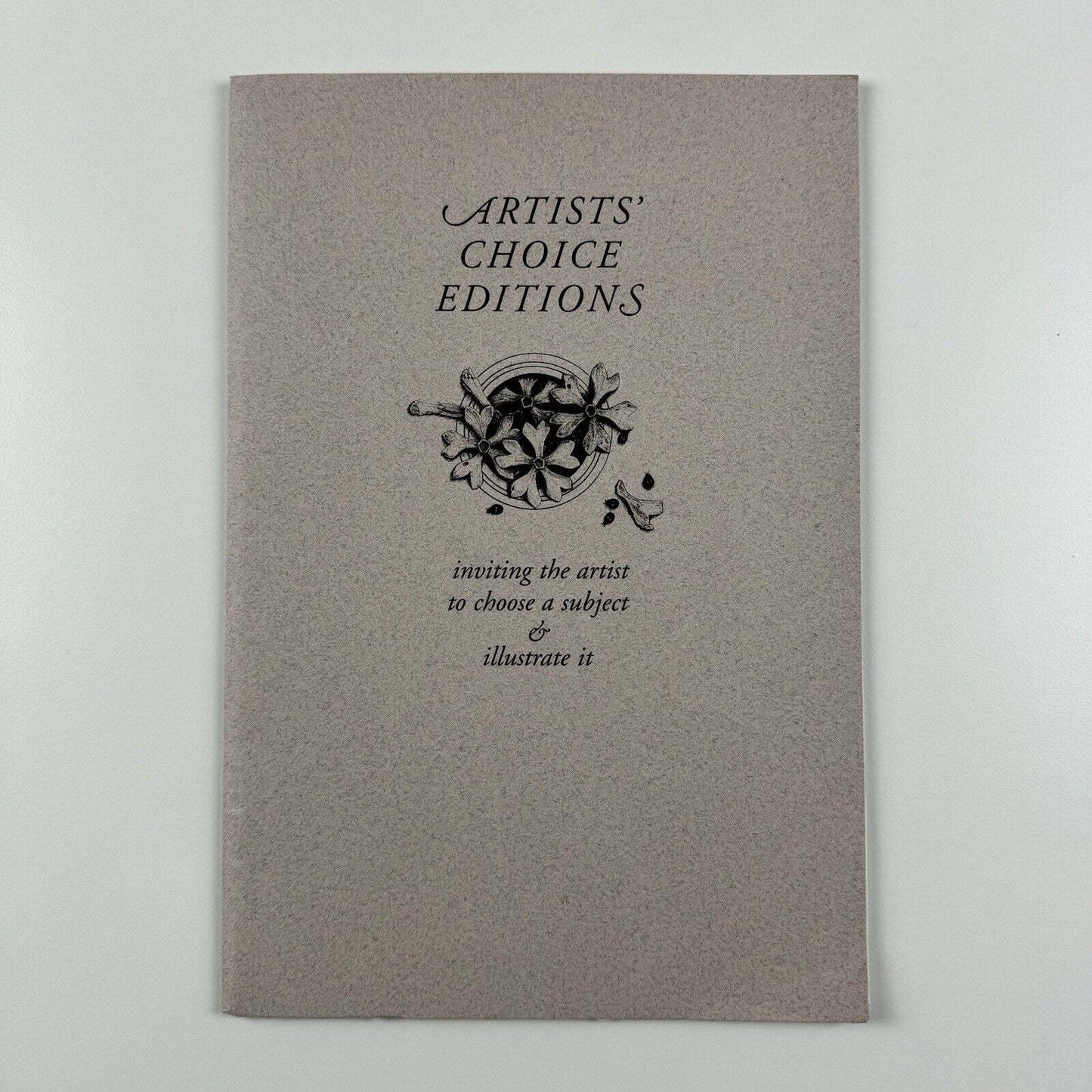 Artists' Choice Editions | 3 x prospectuses – Carol Manheim / Dennis Hall