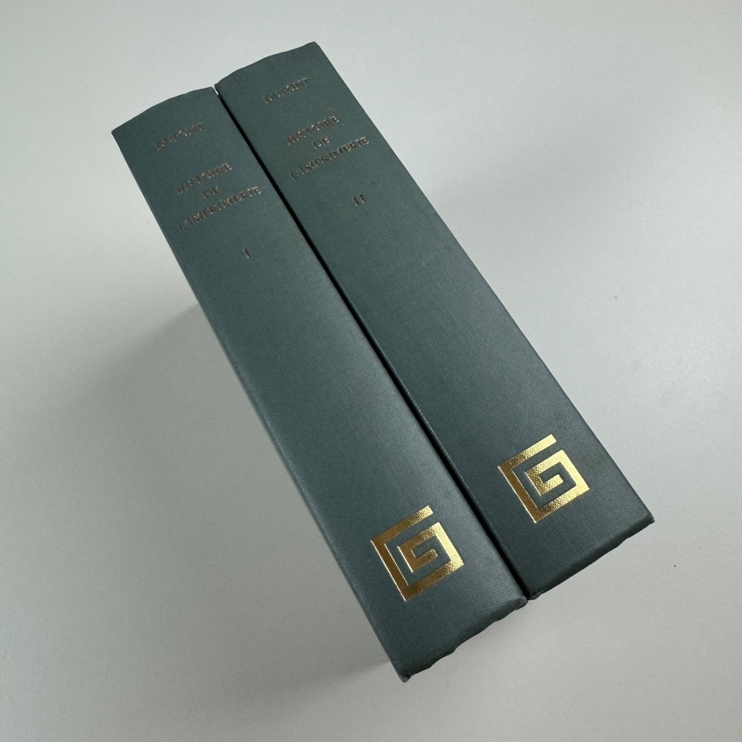 Histoire de l'Imprimerie by Paul Dupont | Gregg International reprint 1971 2 vol