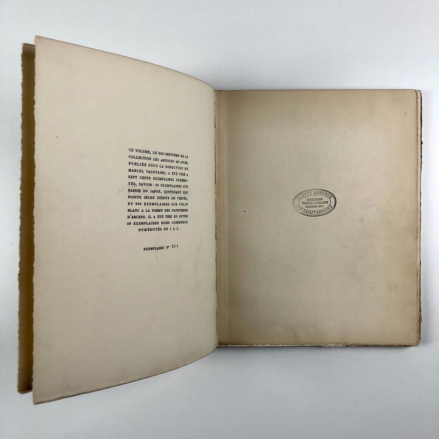 Les Artistes du Livre | Marcel Vèrtes Henry Babou, Paris, 1930