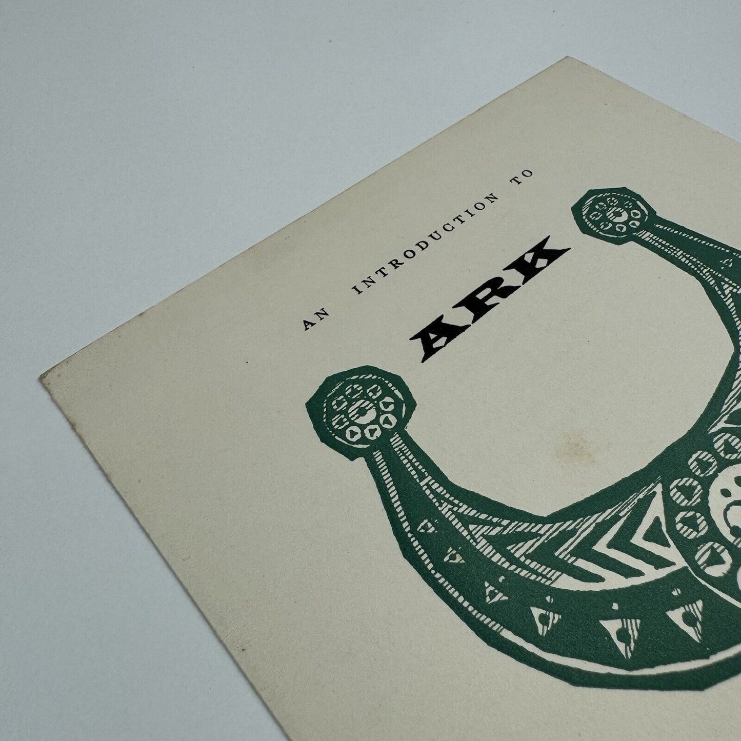 Promotional leaflet for ARK journal – Royal College of Art | October 1950