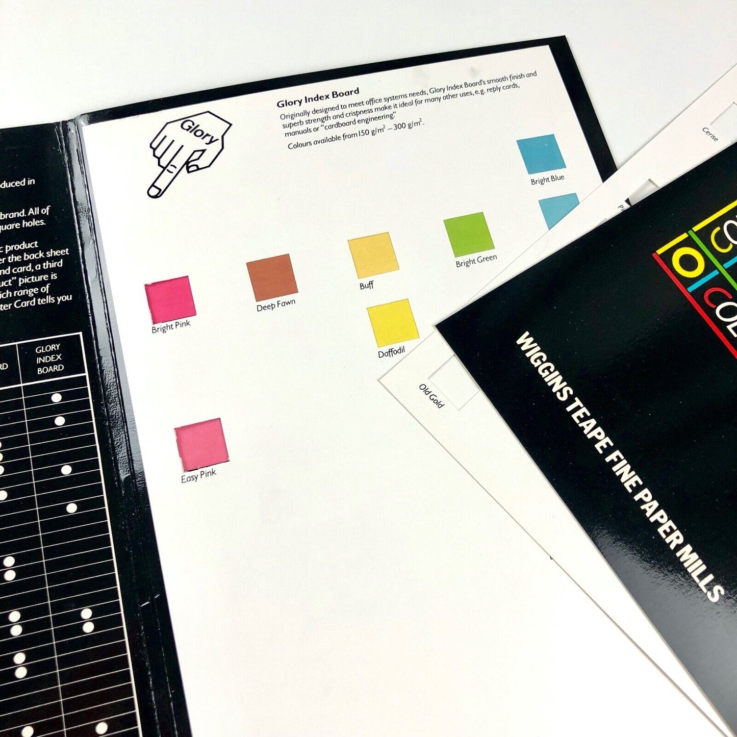 The Colour Box – Wiggins Teape Fine Paper Mills | Colour guides with slipcase